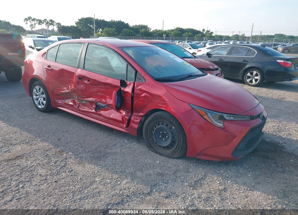 2021 TOYOTA COROLLA LE VIN: JTDEPMAE8MJ134970