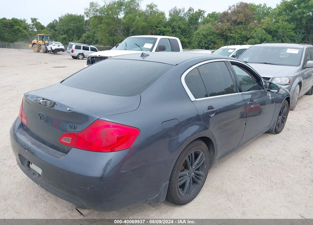 2009 INFINITI G37 JOURNEY VIN: JNKCV61EX9M014939