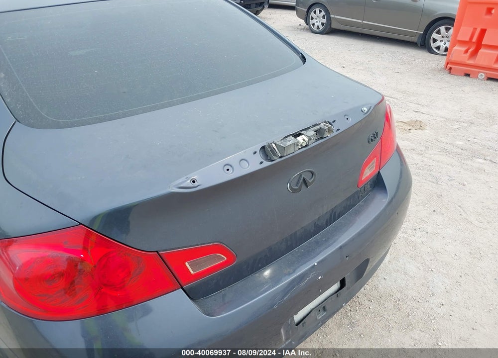 2009 INFINITI G37 JOURNEY VIN: JNKCV61EX9M014939