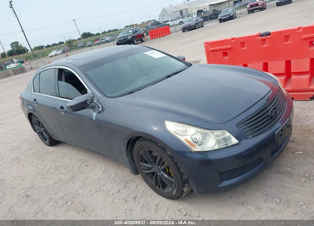 2009 INFINITI G37 JOURNEY VIN: JNKCV61EX9M014939