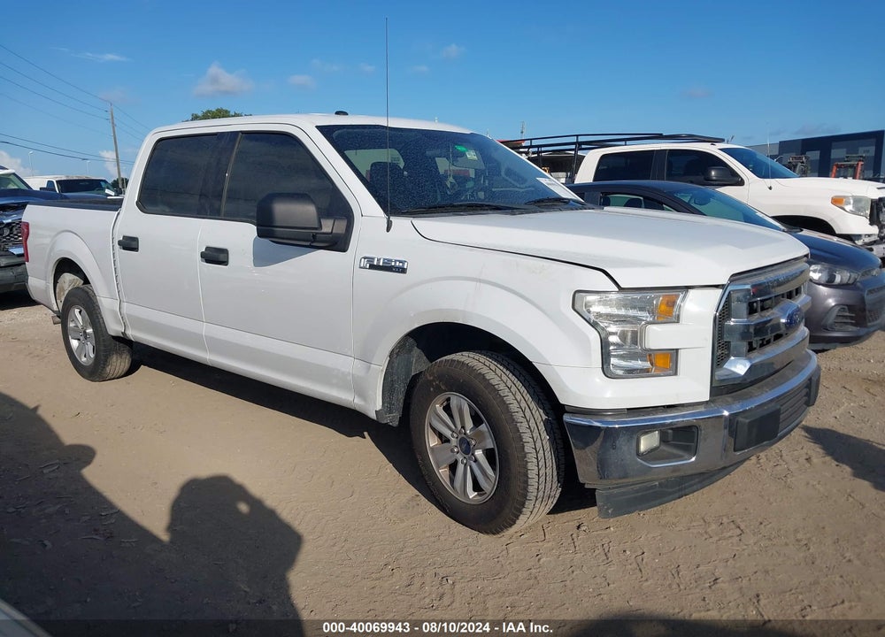 2017 FORD F-150 XLT VIN: 1FTEW1CF0HFB67574