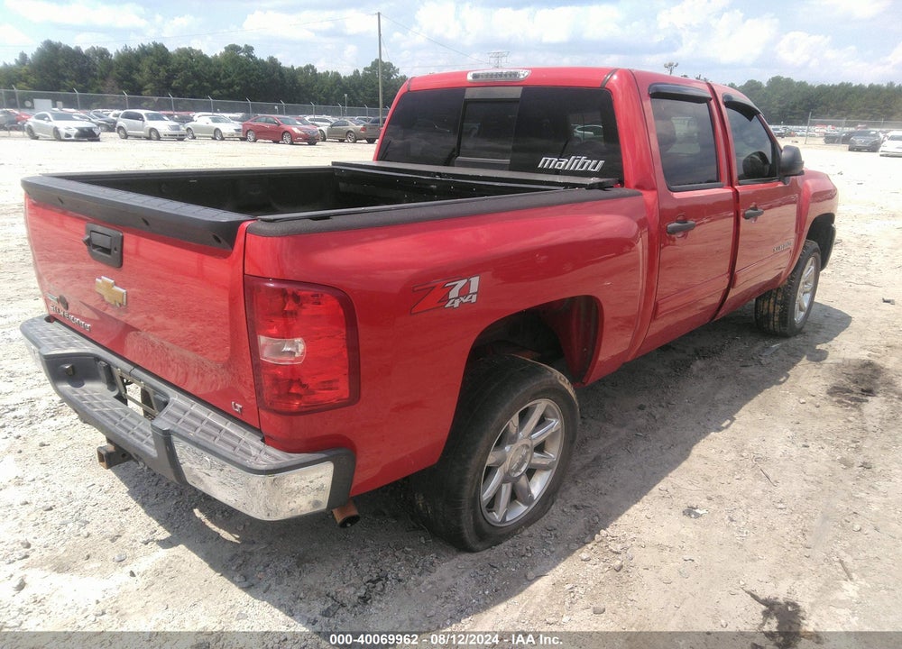 2012 CHEVROLET SILVERADO 1500 LT VIN: 3GCPKSE78CG104214