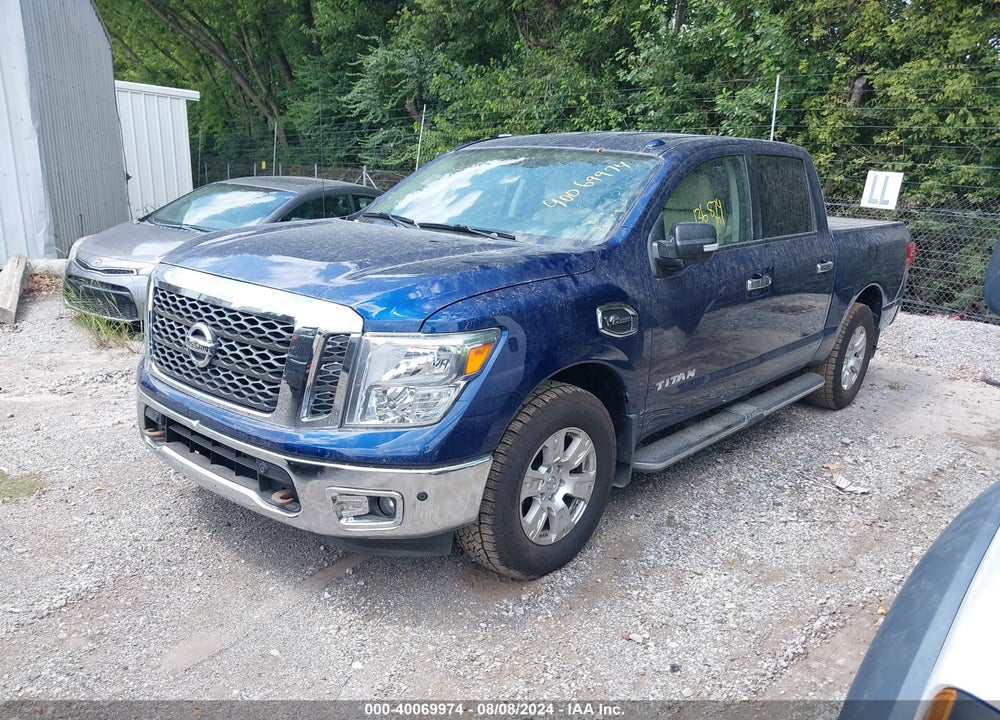 2017 NISSAN TITAN SV VIN: 1N6AA1E56HN503586