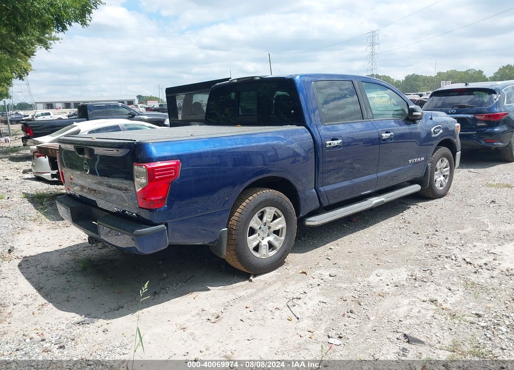 2017 NISSAN TITAN SV VIN: 1N6AA1E56HN503586