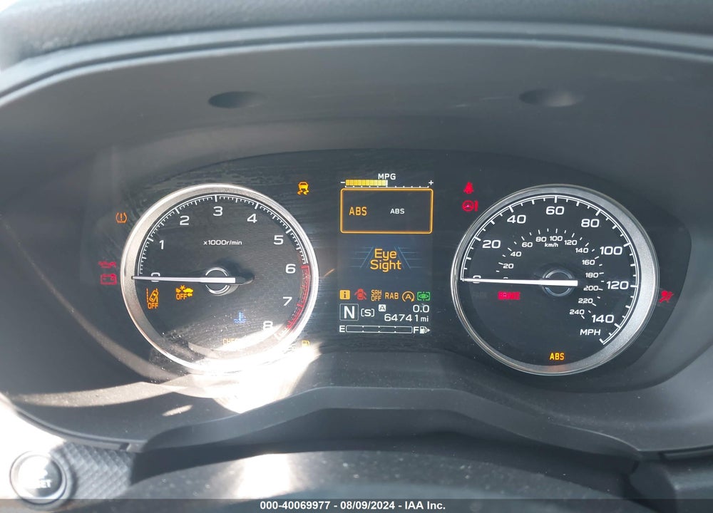 2019 SUBARU FORESTER TOURING VIN: JF2SKAWCXKH545722