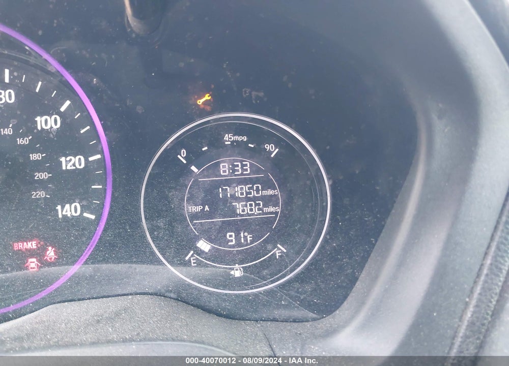2017 HONDA HR-V EX VIN: 3CZRU5H51HM722346