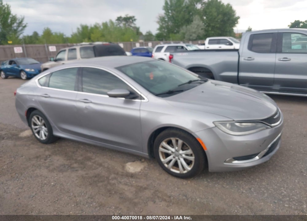 2015 CHRYSLER 200 LIMITED VIN: 1C3CCCAB6FN590677