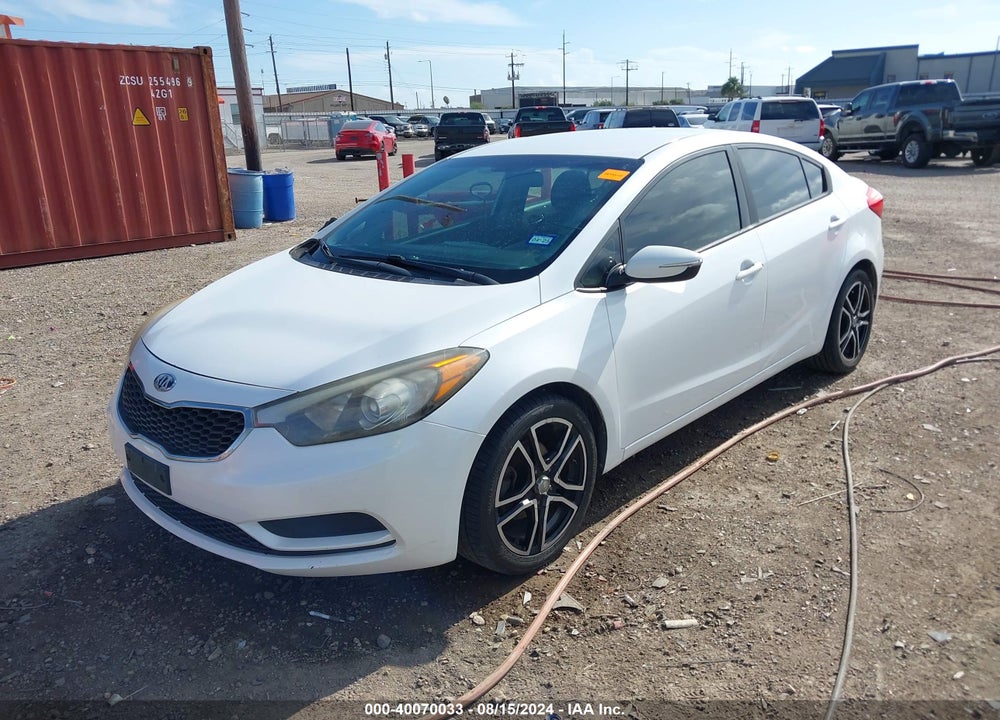 2014 KIA FORTE LX VIN: KNAFX4A62E5101208