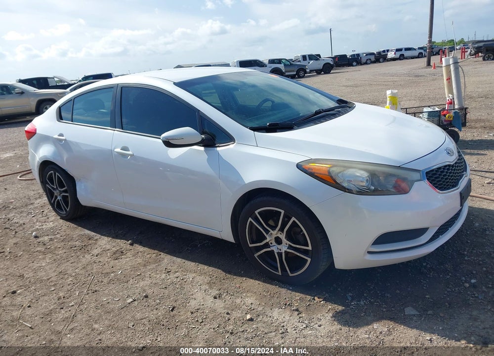 2014 KIA FORTE LX VIN: KNAFX4A62E5101208