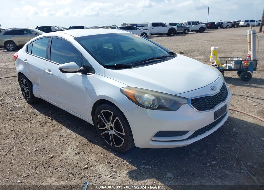 2014 KIA FORTE LX VIN: KNAFX4A62E5101208