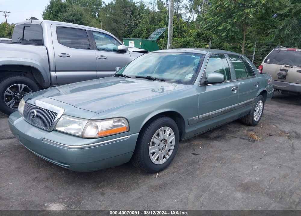 2005 MERCURY GRAND MARQUIS GS VIN: 2MEFM74W35X674365