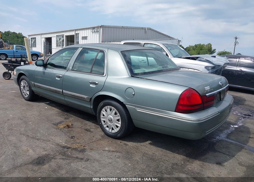 2005 MERCURY GRAND MARQUIS GS VIN: 2MEFM74W35X674365