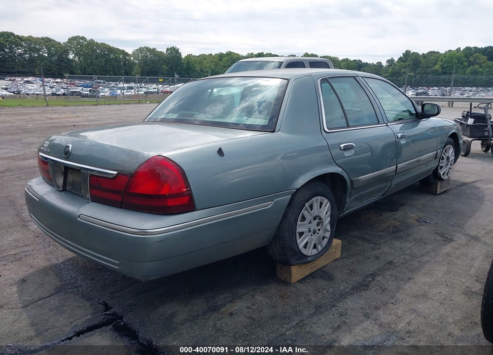 2005 MERCURY GRAND MARQUIS GS VIN: 2MEFM74W35X674365