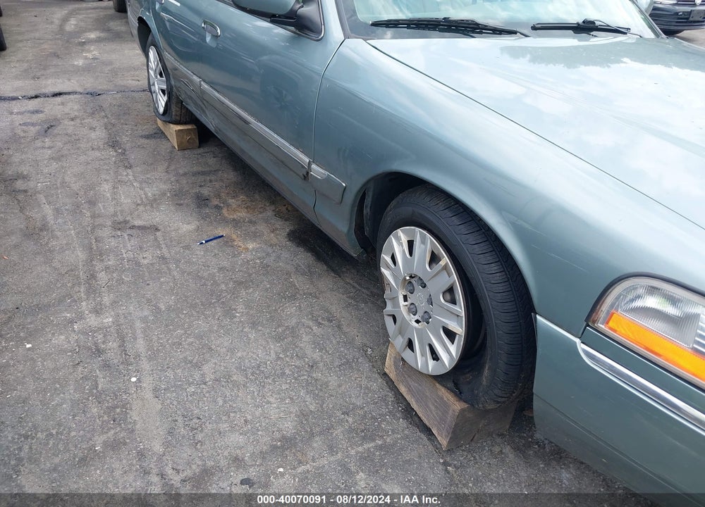 2005 MERCURY GRAND MARQUIS GS VIN: 2MEFM74W35X674365