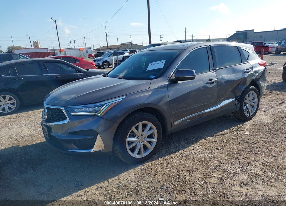 2019 ACURA RDX STANDARD VIN: 5J8TC1H30KL001631