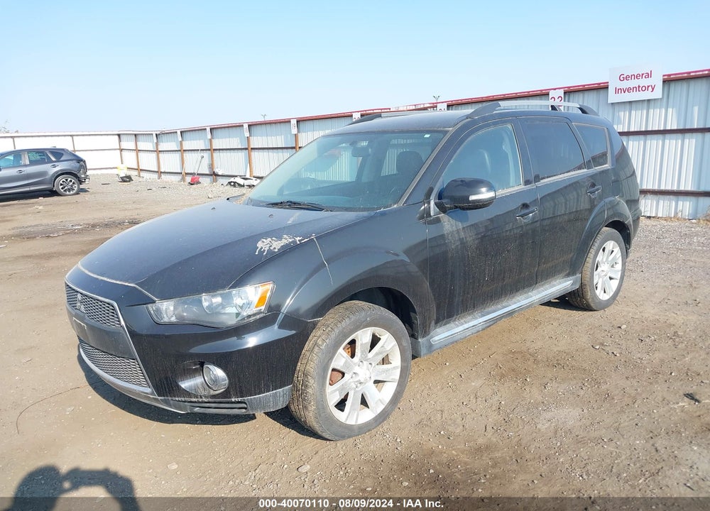 2013 MITSUBISHI OUTLANDER SE VIN: JA4JT3AW7DU020254