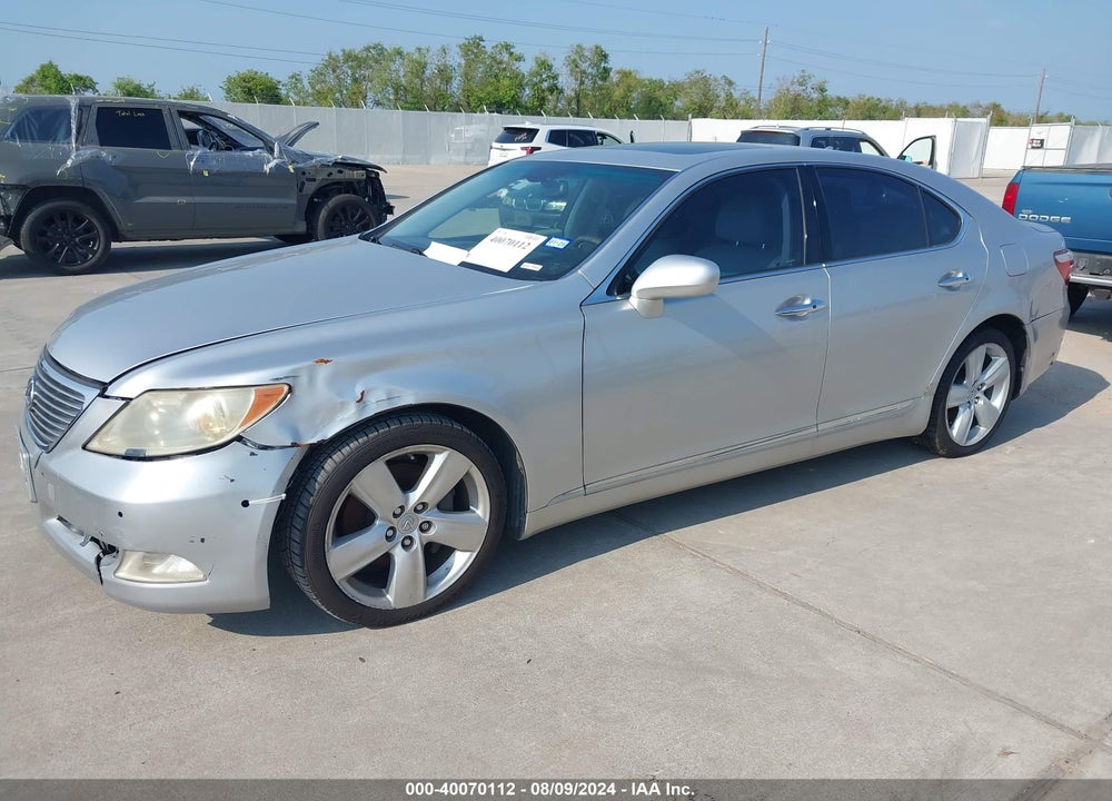 2007 LEXUS LS 460 VIN: JTHBL46FX75012834