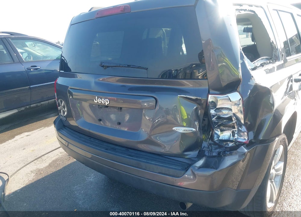 2017 JEEP PATRIOT LATITUDE FWD VIN: 1C4NJPFB4HD183637