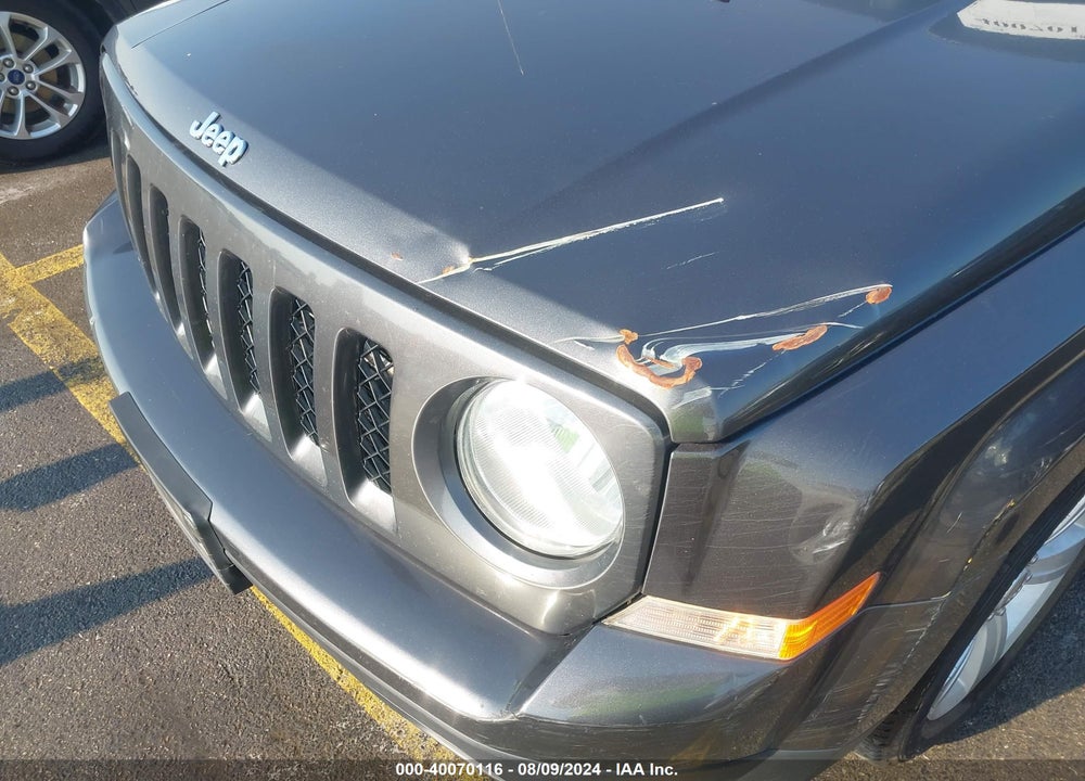 2017 JEEP PATRIOT LATITUDE FWD VIN: 1C4NJPFB4HD183637