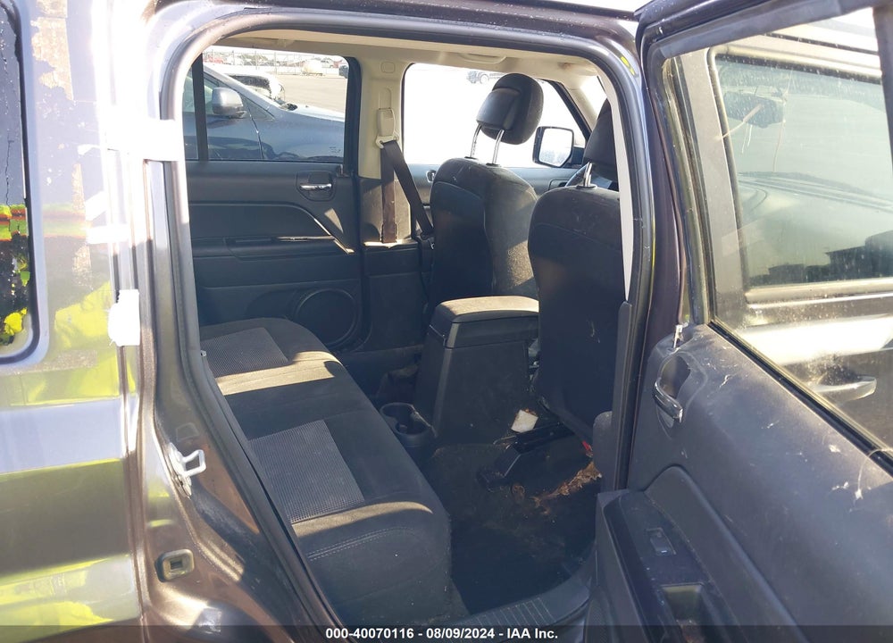 2017 JEEP PATRIOT LATITUDE FWD VIN: 1C4NJPFB4HD183637