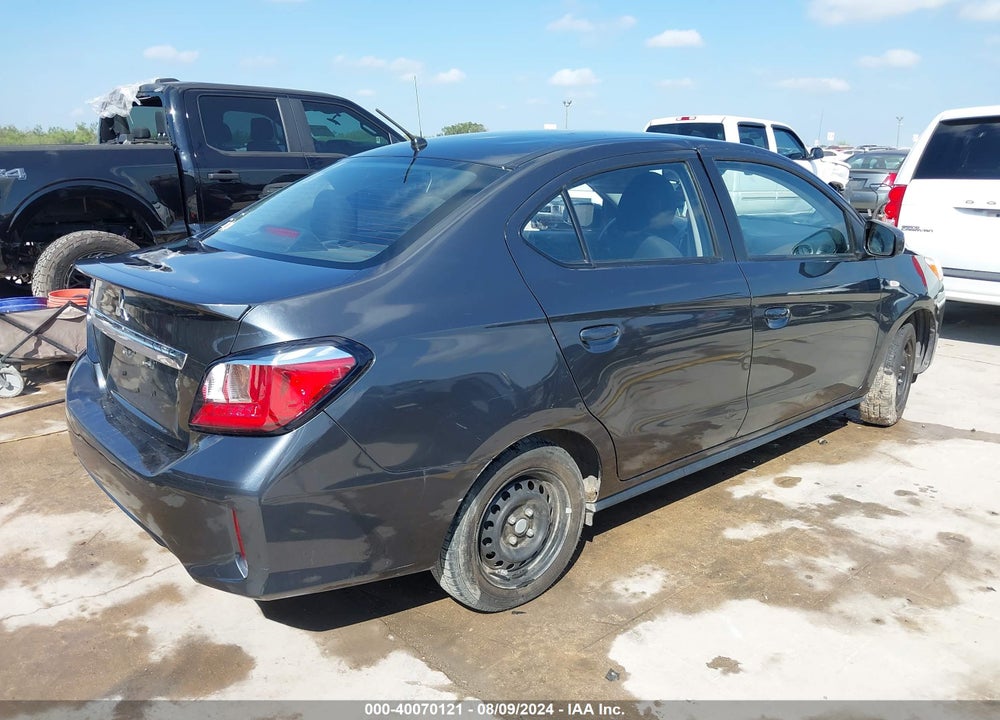 2024 MITSUBISHI MIRAGE G4 ES VIN: ML32FUFJ9RHF05845