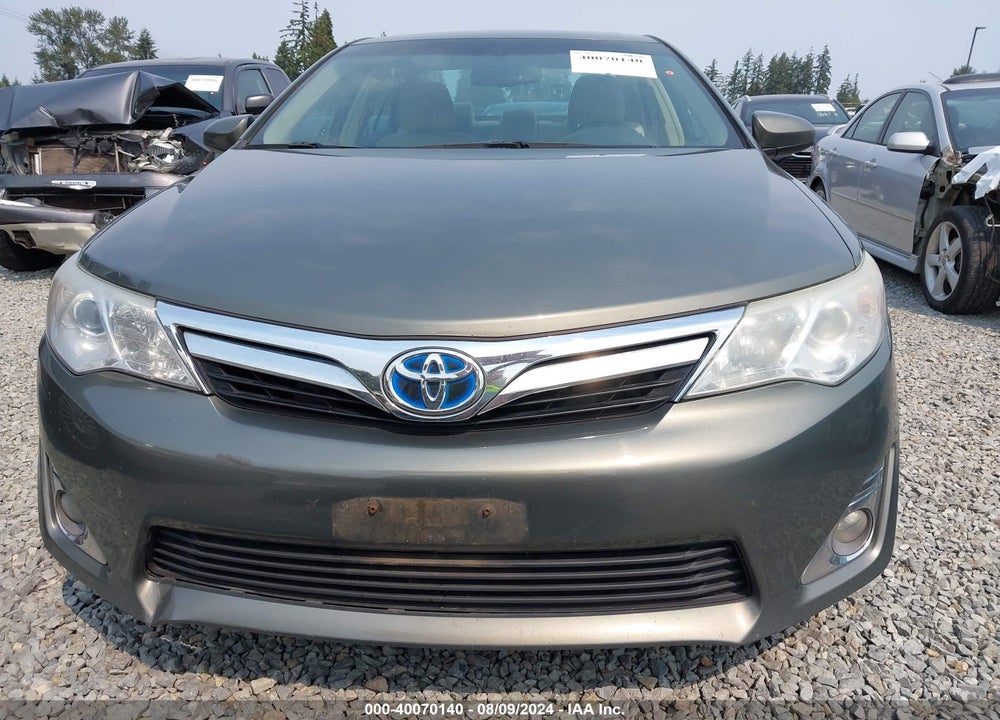 2014 TOYOTA CAMRY HYBRID XLE VIN: 4T1BD1FK2EU124696