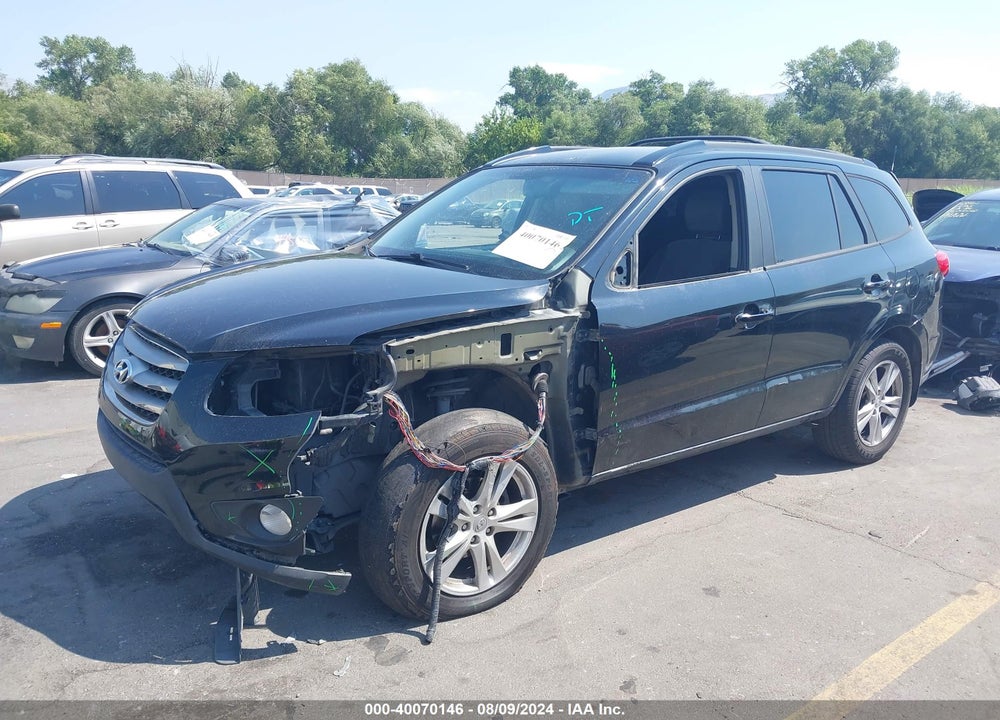 2012 HYUNDAI SANTA FE SE VIN: 5XYZH4AG7CG146929