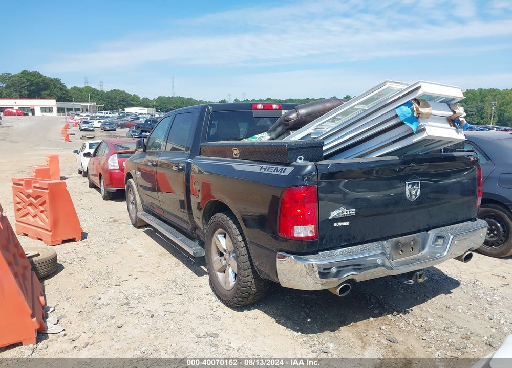 2017 RAM 1500 BIG HORN 4X2 5'7 BOX VIN: 3C6RR6LT9HG687418
