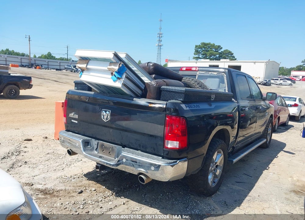 2017 RAM 1500 BIG HORN 4X2 5'7 BOX VIN: 3C6RR6LT9HG687418