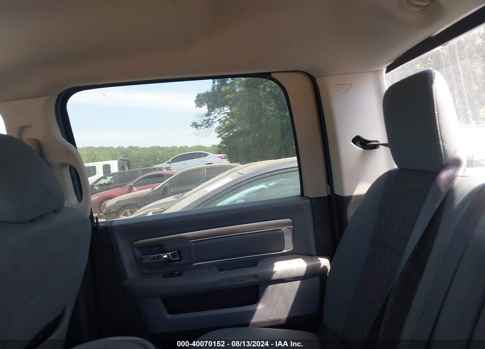 2017 RAM 1500 BIG HORN 4X2 5'7 BOX VIN: 3C6RR6LT9HG687418