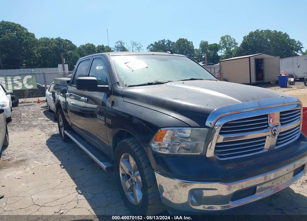 2017 RAM 1500 BIG HORN 4X2 5'7 BOX VIN: 3C6RR6LT9HG687418