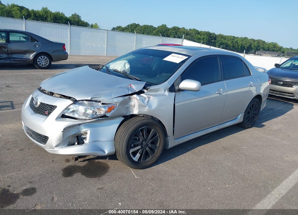 2009 TOYOTA COROLLA VIN: 1NXBU40E99Z087012