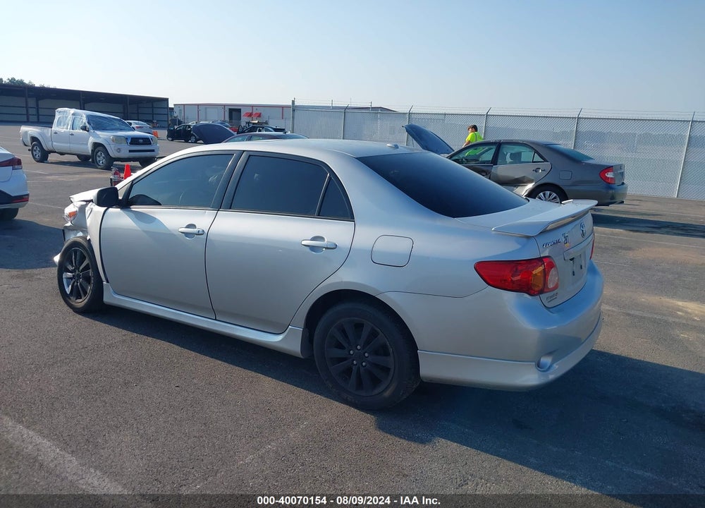 2009 TOYOTA COROLLA VIN: 1NXBU40E99Z087012