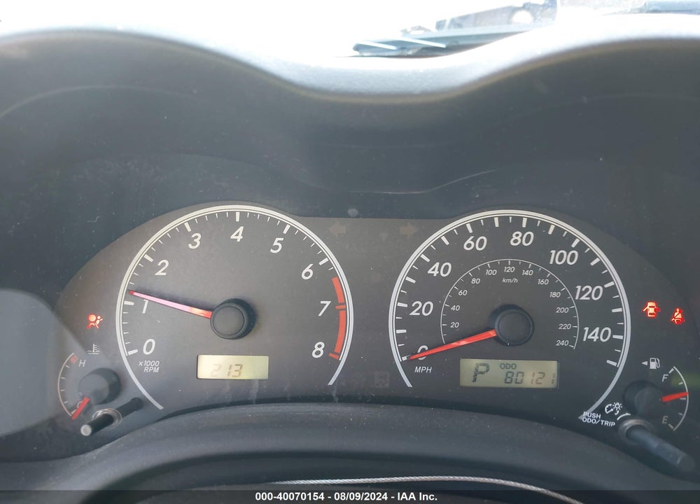 2009 TOYOTA COROLLA VIN: 1NXBU40E99Z087012
