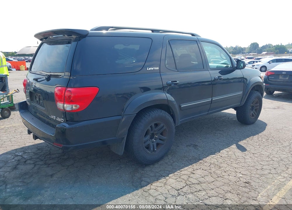 2005 TOYOTA SEQUOIA LIMITED V8 VIN: 5TDBT48A55S240041
