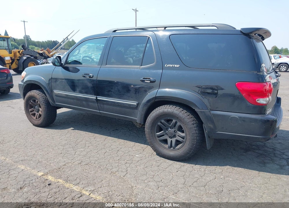 2005 TOYOTA SEQUOIA LIMITED V8 VIN: 5TDBT48A55S240041