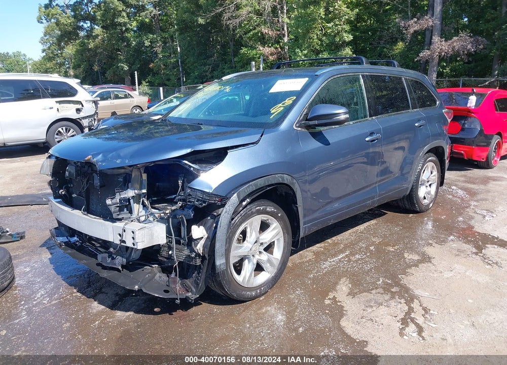 2014 TOYOTA HIGHLANDER LIMITED V6 VIN: 5TDDKRFH4ES005932