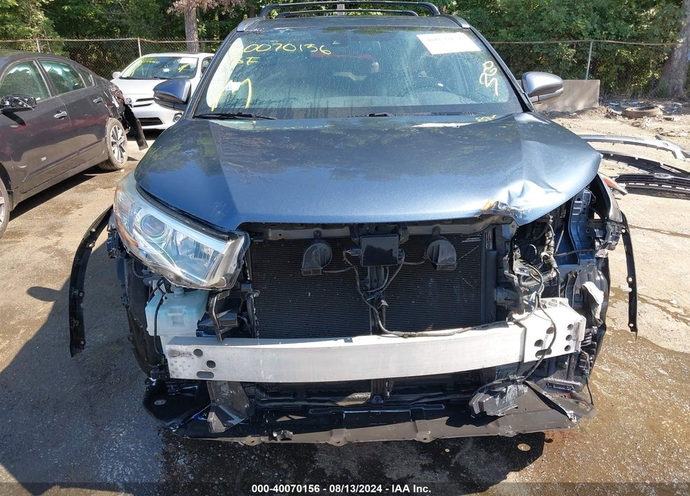 2014 TOYOTA HIGHLANDER LIMITED V6 VIN: 5TDDKRFH4ES005932