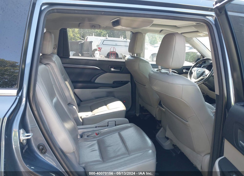 2014 TOYOTA HIGHLANDER LIMITED V6 VIN: 5TDDKRFH4ES005932