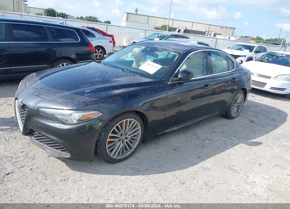 2017 ALFA ROMEO GIULIA TI RWD VIN: ZARFAECNXH7556059