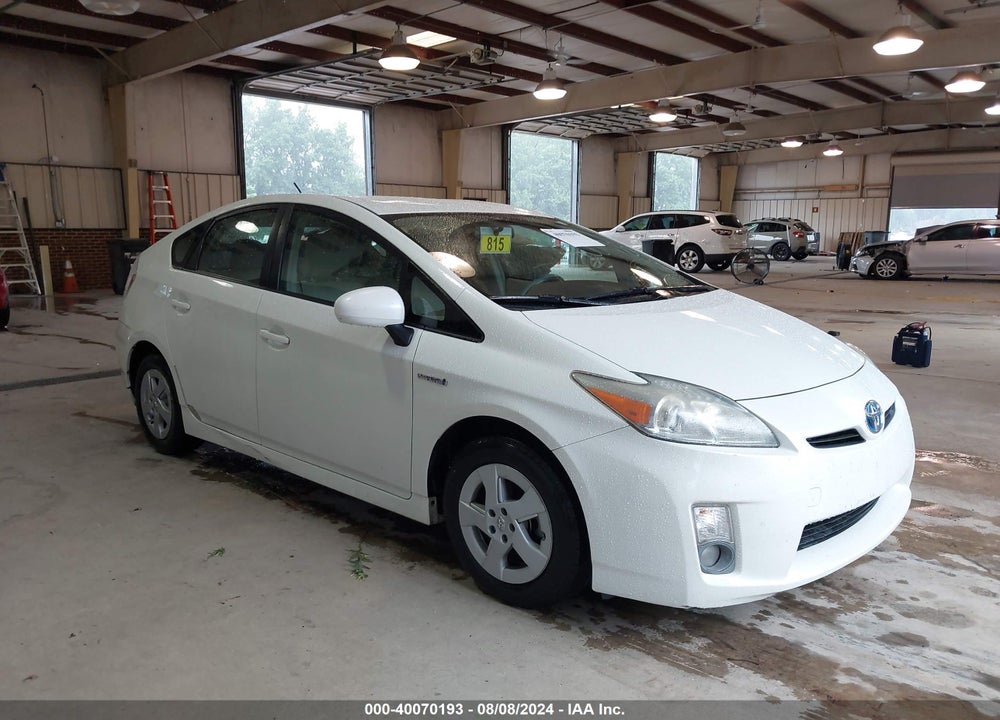 2011 TOYOTA PRIUS THREE VIN: JTDKN3DU7B1437029