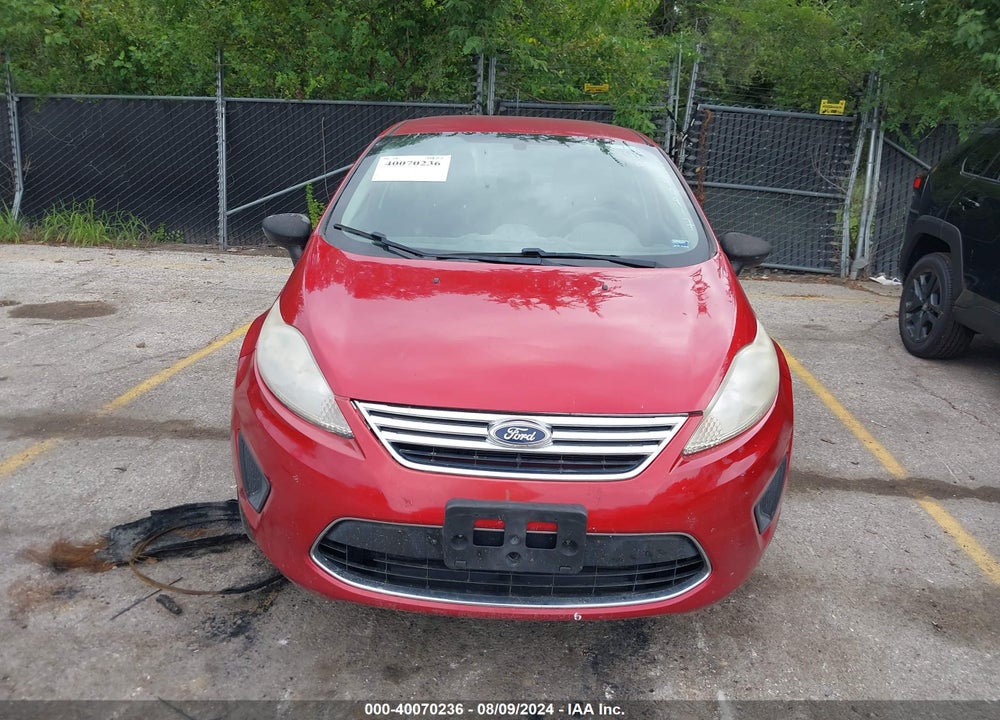 2011 FORD FIESTA SE VIN: 3FADP4BJ5BM140917