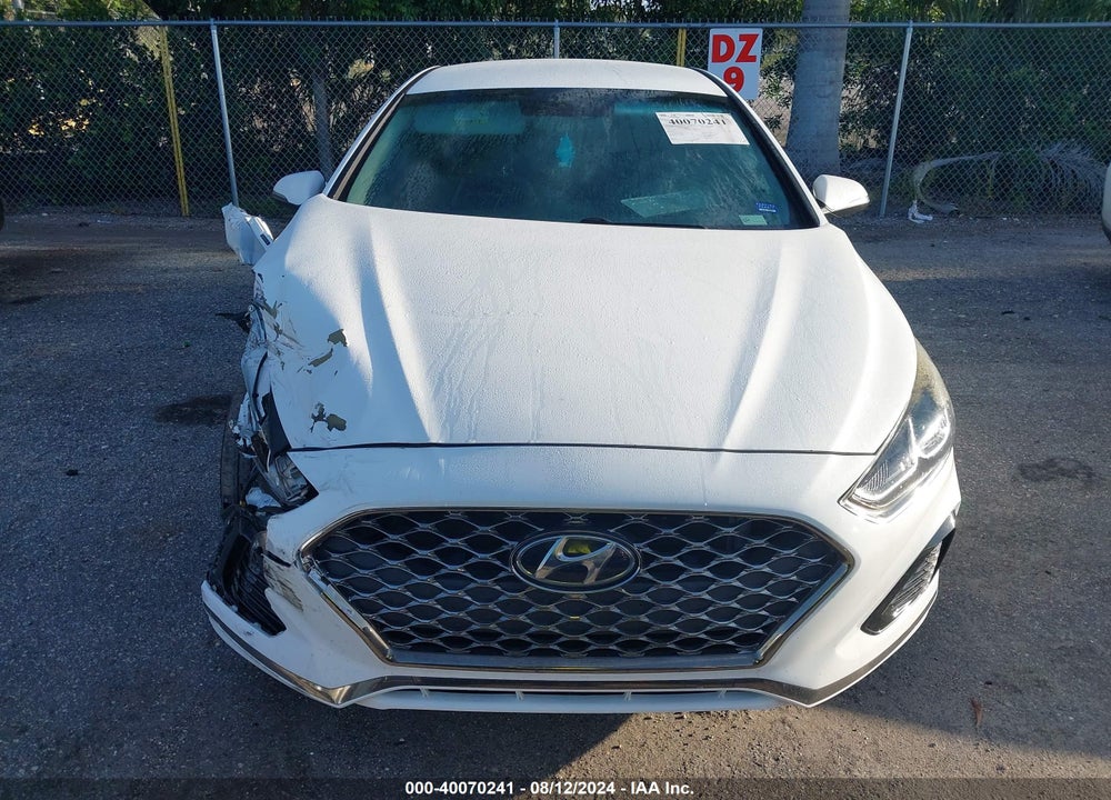2019 HYUNDAI SONATA SEL VIN: 5NPE34AFXKH776973