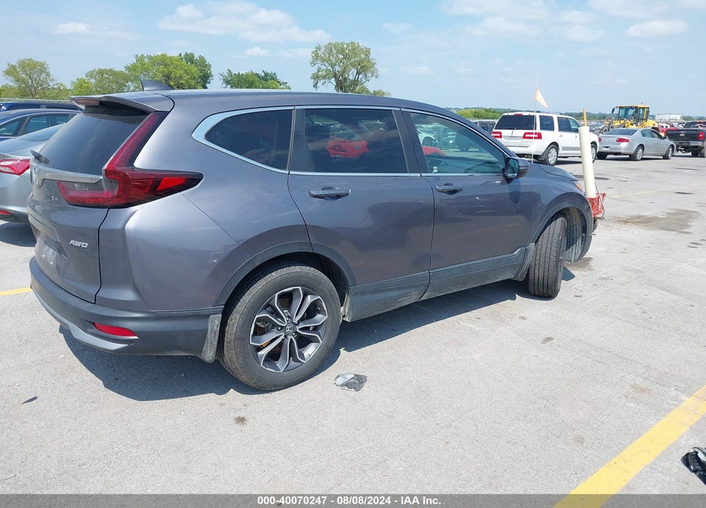 2021 HONDA CR-V AWD EX-L VIN: 5J6RW2H89ML014201