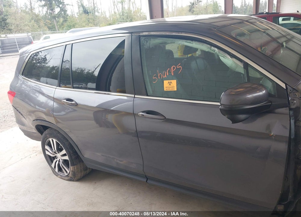 2018 HONDA PILOT EX-L VIN: 5FNYF6H5XJB011174