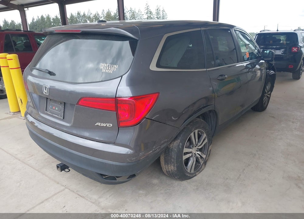 2018 HONDA PILOT EX-L VIN: 5FNYF6H5XJB011174