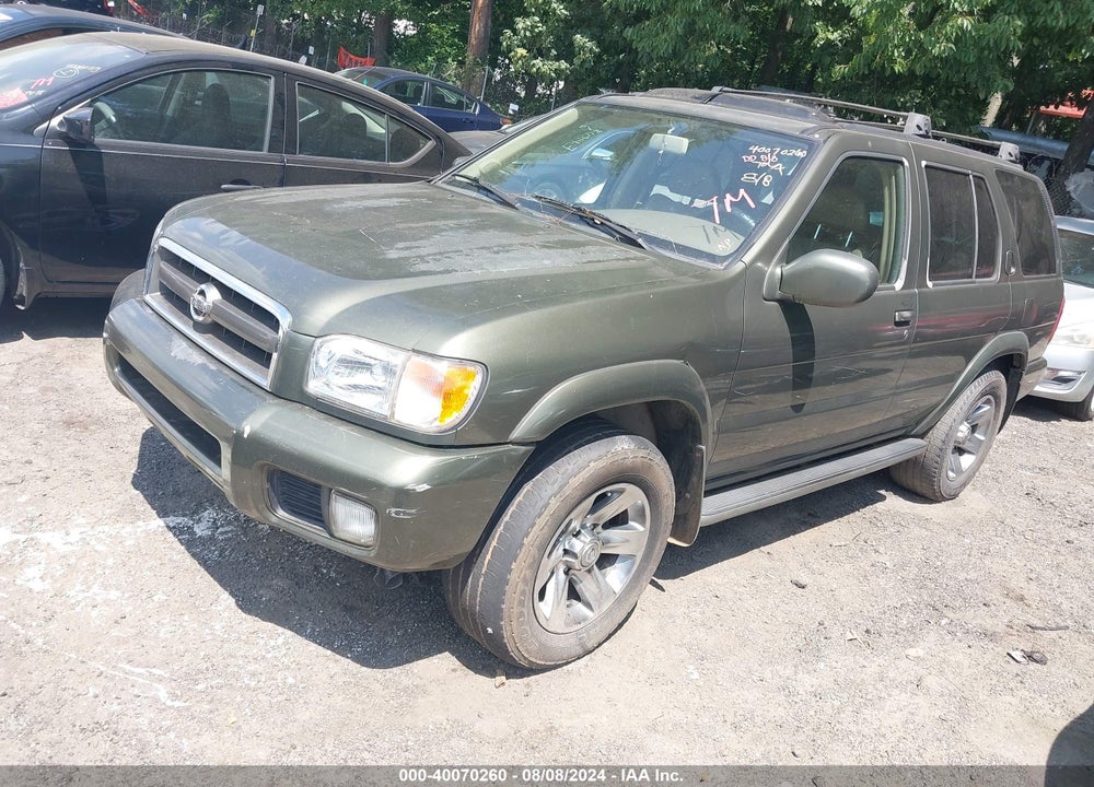 2004 NISSAN PATHFINDER VIN: JN8DR09Y64W902515