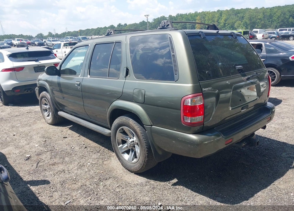 2004 NISSAN PATHFINDER VIN: JN8DR09Y64W902515