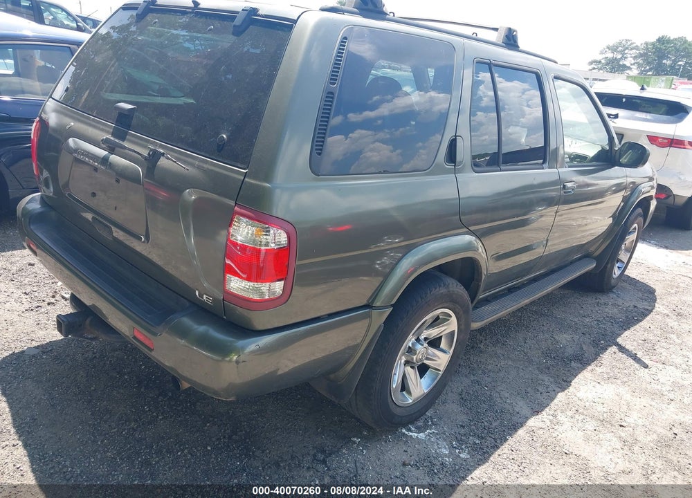 2004 NISSAN PATHFINDER VIN: JN8DR09Y64W902515