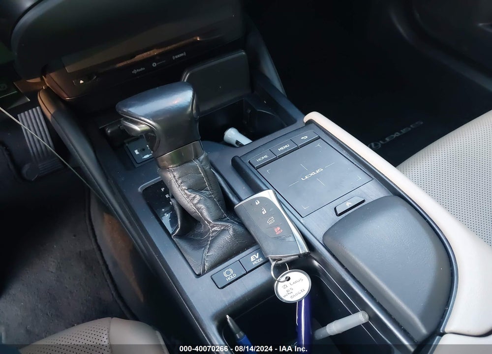2021 LEXUS ES 300H VIN: 58ACA1C14MU010621